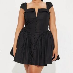 Fashion Nova Black Mini Dress